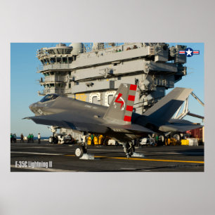 F-35C-BELEUCHTUNG II POSTER