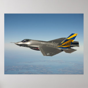 F-35C-Blitze II Poster
