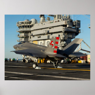 F-35C-Blitze II Poster
