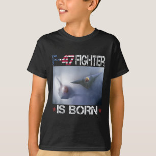 F 47 Fighter Jet F47 6th Gen Fighter F-47 Us Air F T-Shirt