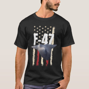 F 47 Kampfjet F-47 Jet Fighter Aircraft - Offiziel T-Shirt