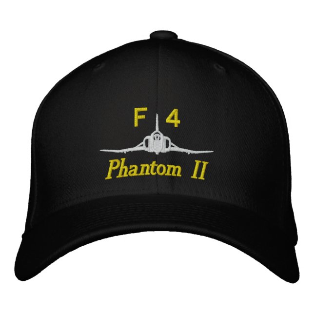 F-4 Golf Hat Bestickte Baseballkappe (Vorderseite)
