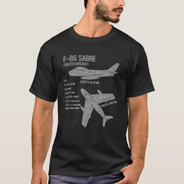 F-86 Säbel T-Shirt (Vorderseite)
