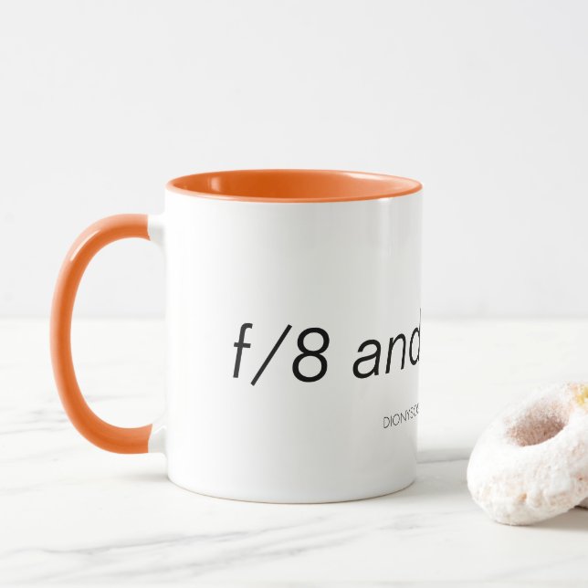 "f/8 et soyez là" Mug Combo (Avec donut)