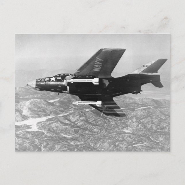 F-9 Cougar Postkarte (Vorderseite)