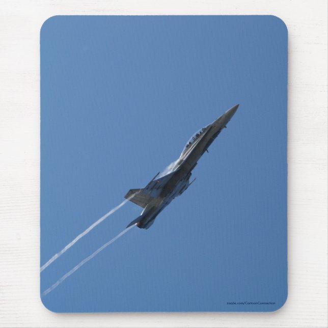F/A-18 Fighter Jet Flugzeug Air Show Stunt Mousepad (Vorne)