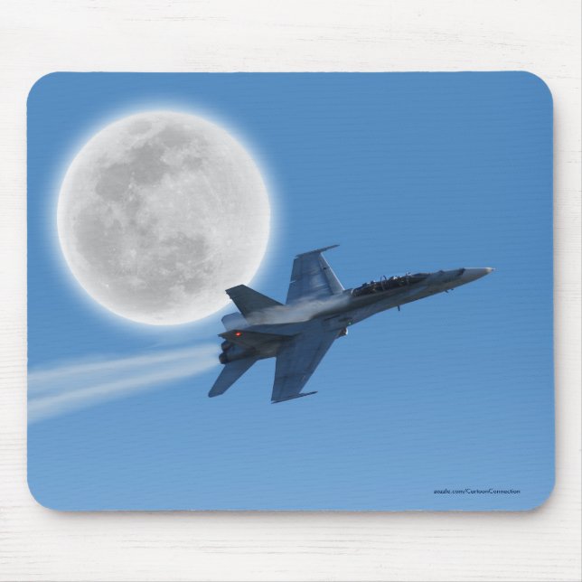F/A-18 Fighter Jet Flugzeug Air Show Stunt Mousepad (Vorne)