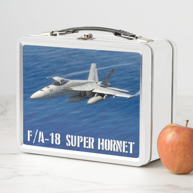 F/A-18 SUPER HORNET METALL BROTDOSE (Beispiel)