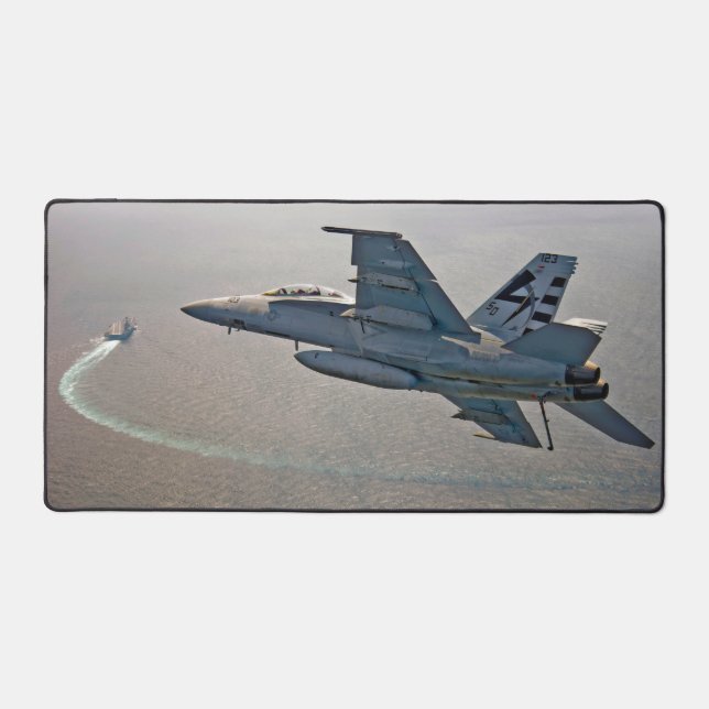 F/A-18 SUPER HORNET SCHREIBTISCHUNTERLAGE (Vorderseite)