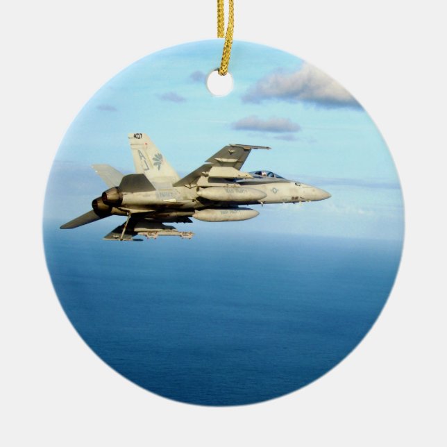 F/A-18A Hornissen-Streik-Kämpfer-Geschwader 87 Keramikornament (Vorne)