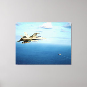 F/A-18A Hornissen-Streik-Kämpfer-Geschwader 87 Leinwanddruck