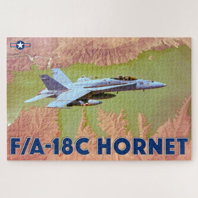F/A-18C-HORNET (20x30 INCH) (Horizontal)
