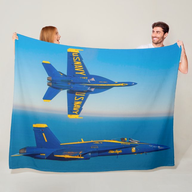 F/A-18C HORNET FLEECEDECKE (Beispiel)