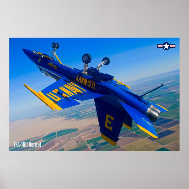 F/A-18C HORNET POSTER (Vorne)