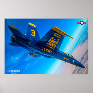 F/A-18C HORNET POSTER