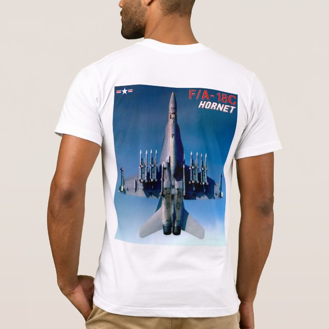 F/A-18C HORNET T-Shirt (Rückseite)