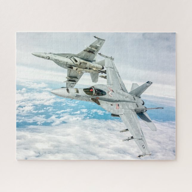 F/A-18E SUPER HORNET (16x20 INCH) (Horizontal)