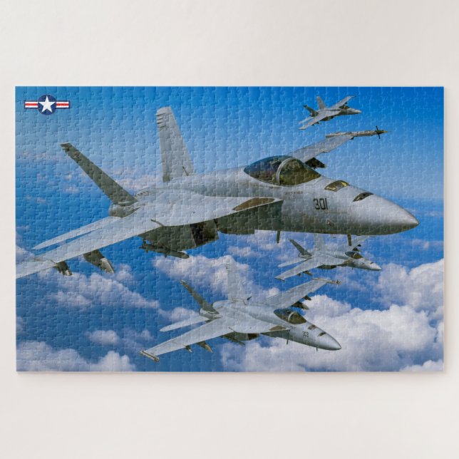F/A-18E SUPER HORNET (20x30 INCH) (Horizontal)