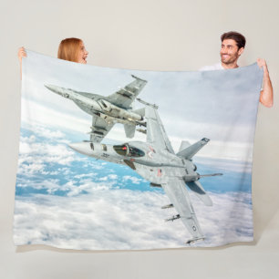 F/A-18E SUPER HORNET FLEECEDECKE