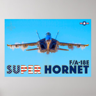 F/A-18E SUPER HORNET POSTER