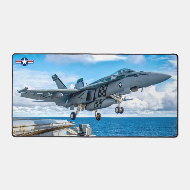 F/A-18E SUPER HORNET SCHREIBTISCHUNTERLAGE (Vorderseite)