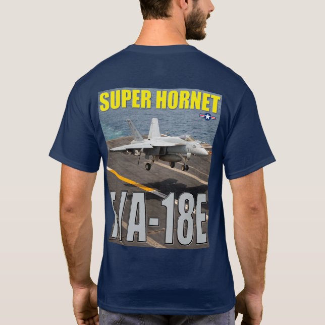 F/A-18E SUPER HORNET T-Shirt (Rückseite)