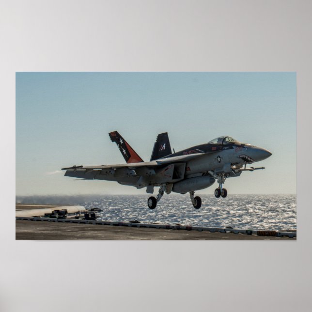 F/A-18E Superhornet Poster (Vorne)