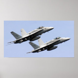 F/A-18E Superhornet Poster