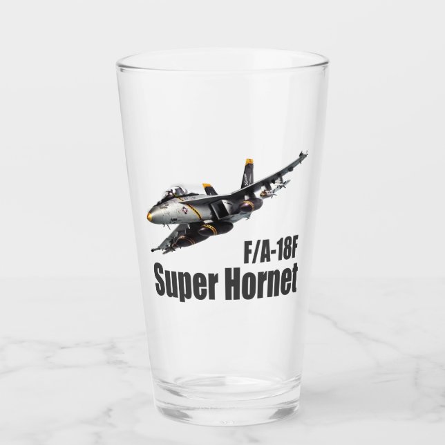"F/A-18F Super Hornet" Glas (Vorderseite)