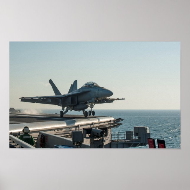 F/A-18F Super Hornet Poster (Vorne)