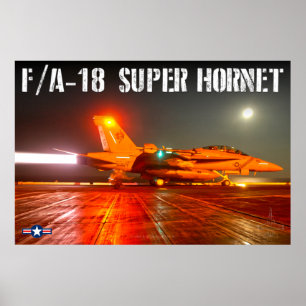 F/A-18F SUPER HORNET POSTER