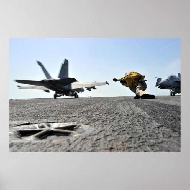 F/A-18F Super Hornet Poster (Vorne)