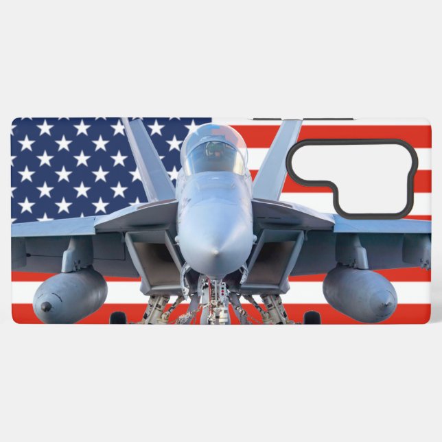F/A-18F SUPER HORNET SAMSUNG GALAXY HÜLLE (Rückseite (Horizontal))