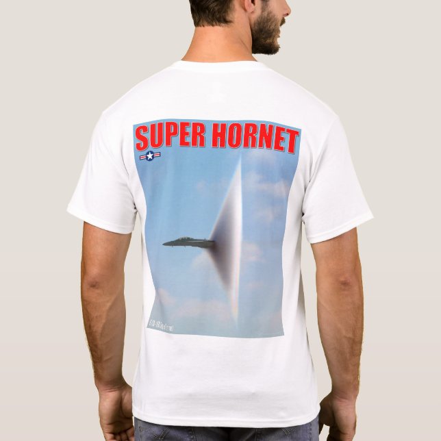 F/A-18F SUPER HORNET T-Shirt (Rückseite)