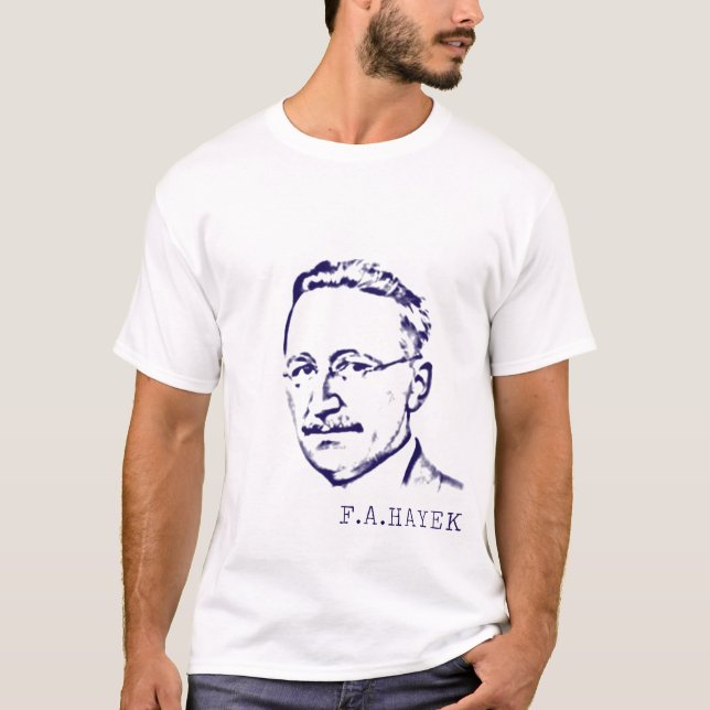 F.A. Hayek T - Shirt (Vorderseite)