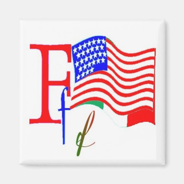 F - Alphabet Magnet (Vorne)