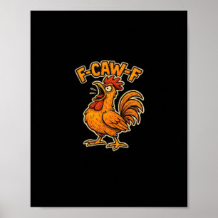 F Awk F Klassischer Spruch Poster