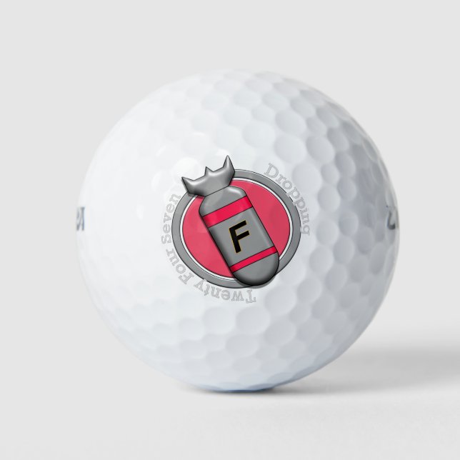 f-Bomb Golfball (Vorderseite)