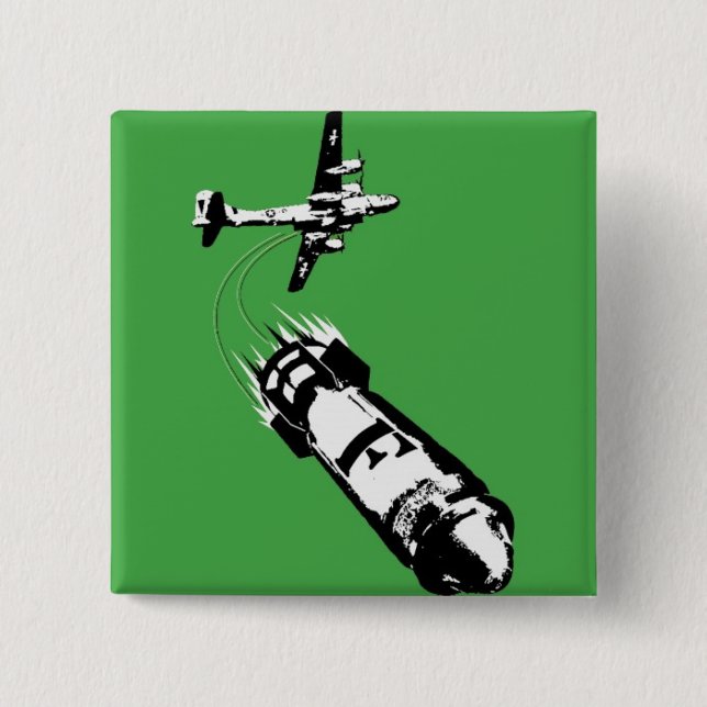 F-Bombe Button (Vorderseite)