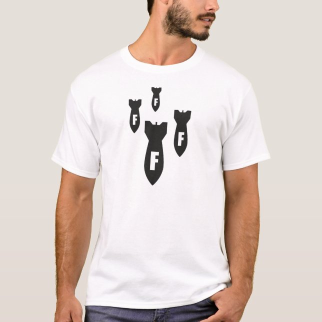 F-Bomben T-Shirt (Vorderseite)