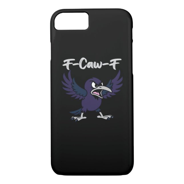 F-Caw-F Aesthetic Graphic Case-Mate iPhone Hülle (Rückseite)