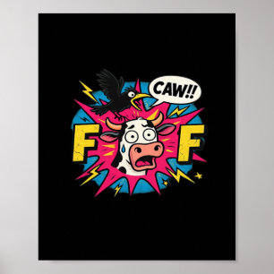 F-Caw-F Ästhetik Einzigartig Poster