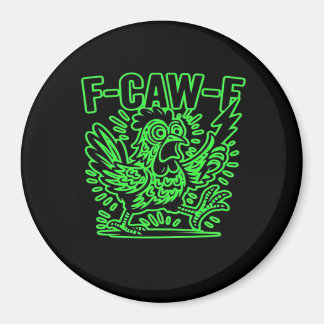 F-Caw-F Attitüde Klassisch Kühl Einzigartig Magnet
