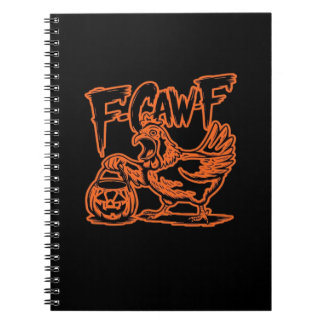 F-Caw-F Attitude Klassischer Vintage-Stil Notizblock