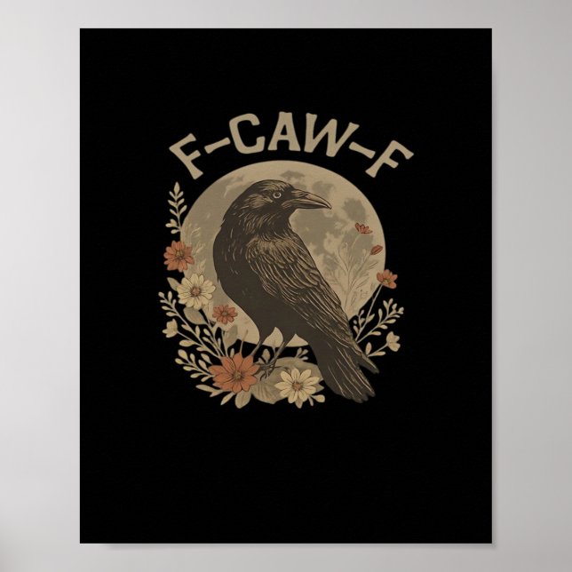 F-Caw-F Basic Design Poster (Vorne)