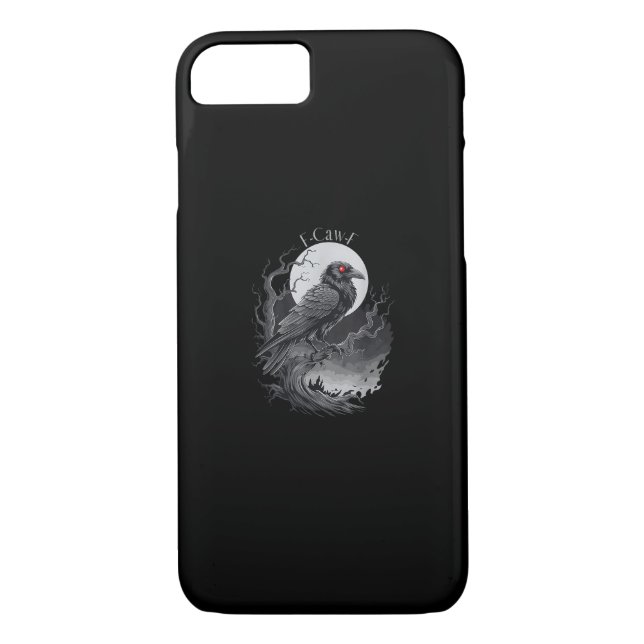 F-Caw-F Bird Creative Art Case-Mate iPhone Hülle (Rückseite)