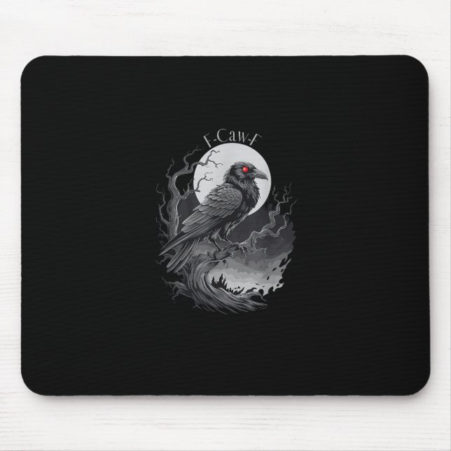 F-Caw-F Bird Creative Art Mousepad (Vorne)