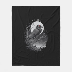 F-Caw-F Bird Kreative Kunst Fleecedecke