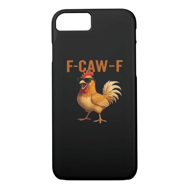 F-Caw-F Chicken Classic Aesthetic Design Case-Mate iPhone Hülle (Rückseite)