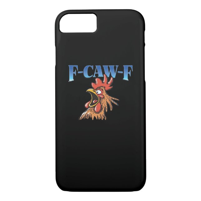 F-Caw-F Chicken Classic Cool Unique Case-Mate iPhone Hülle (Rückseite)